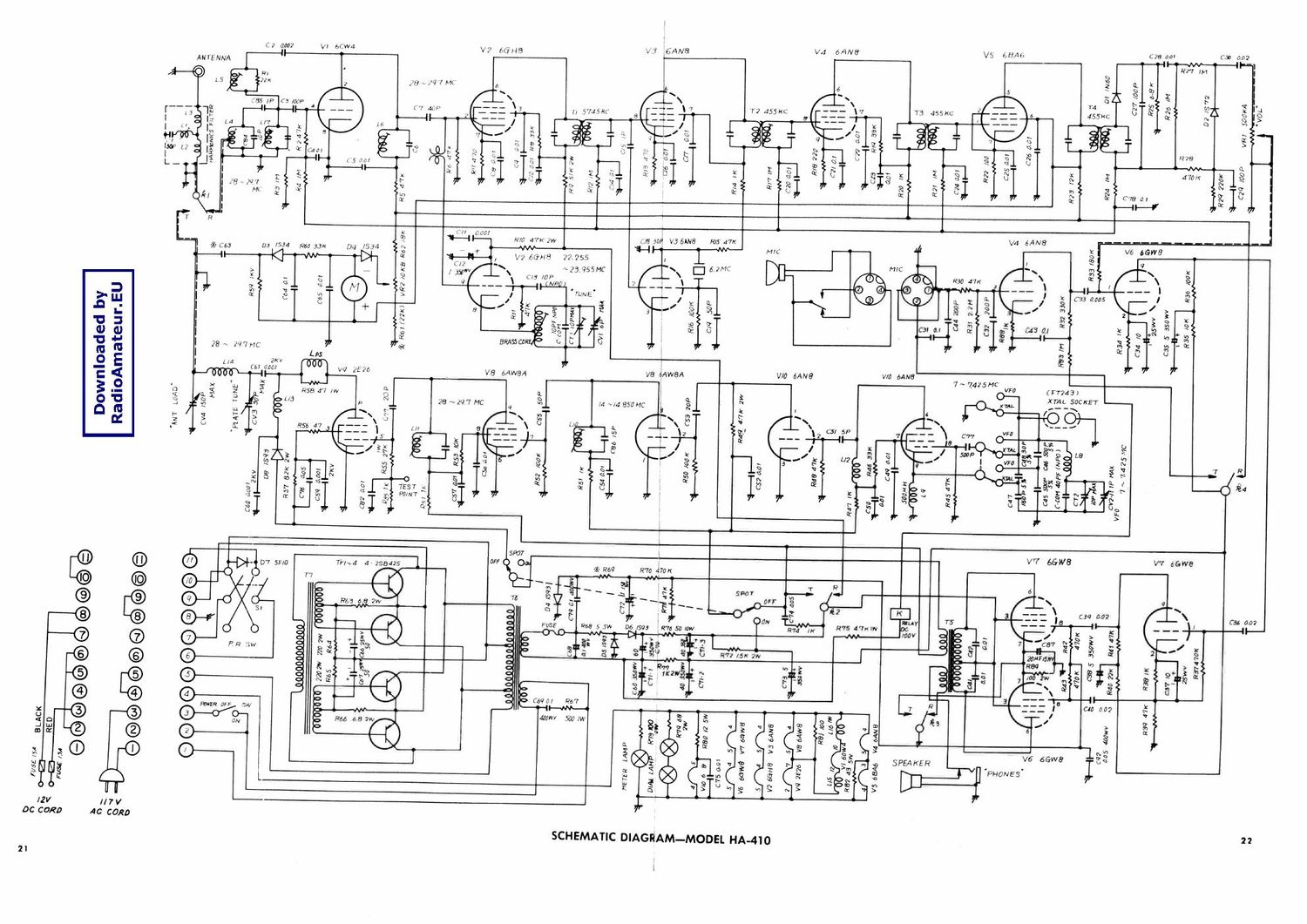 lafayette ha 410 schematic