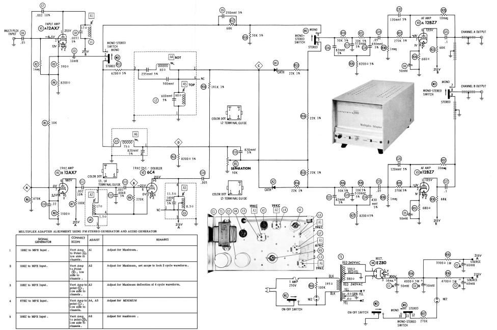 Lafayette LT 200 Schematic