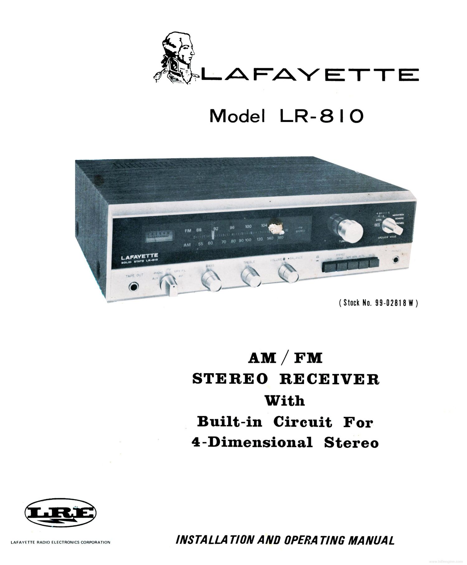 lafayette lr 810 en