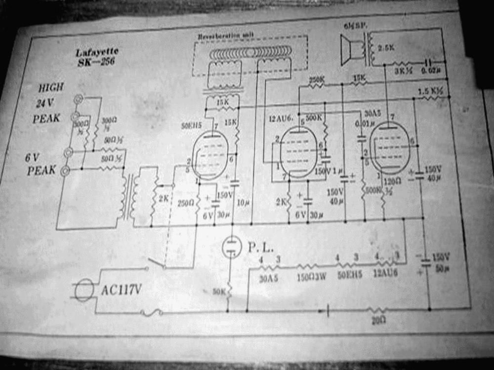 lafayette sk 256 schematic