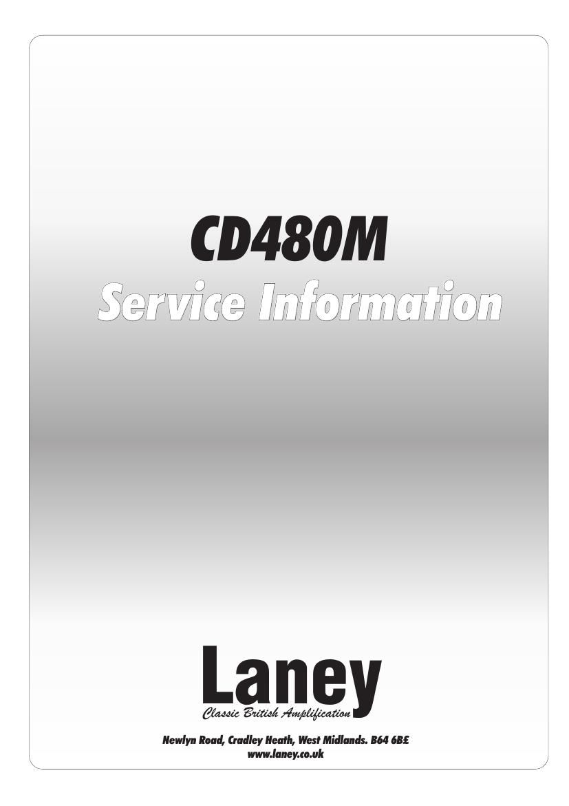 laney CD480M Service Manual