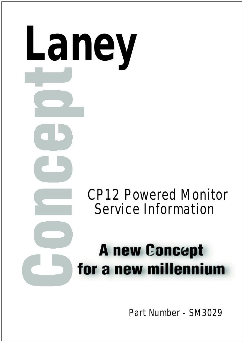 laney CP12 Service Manual