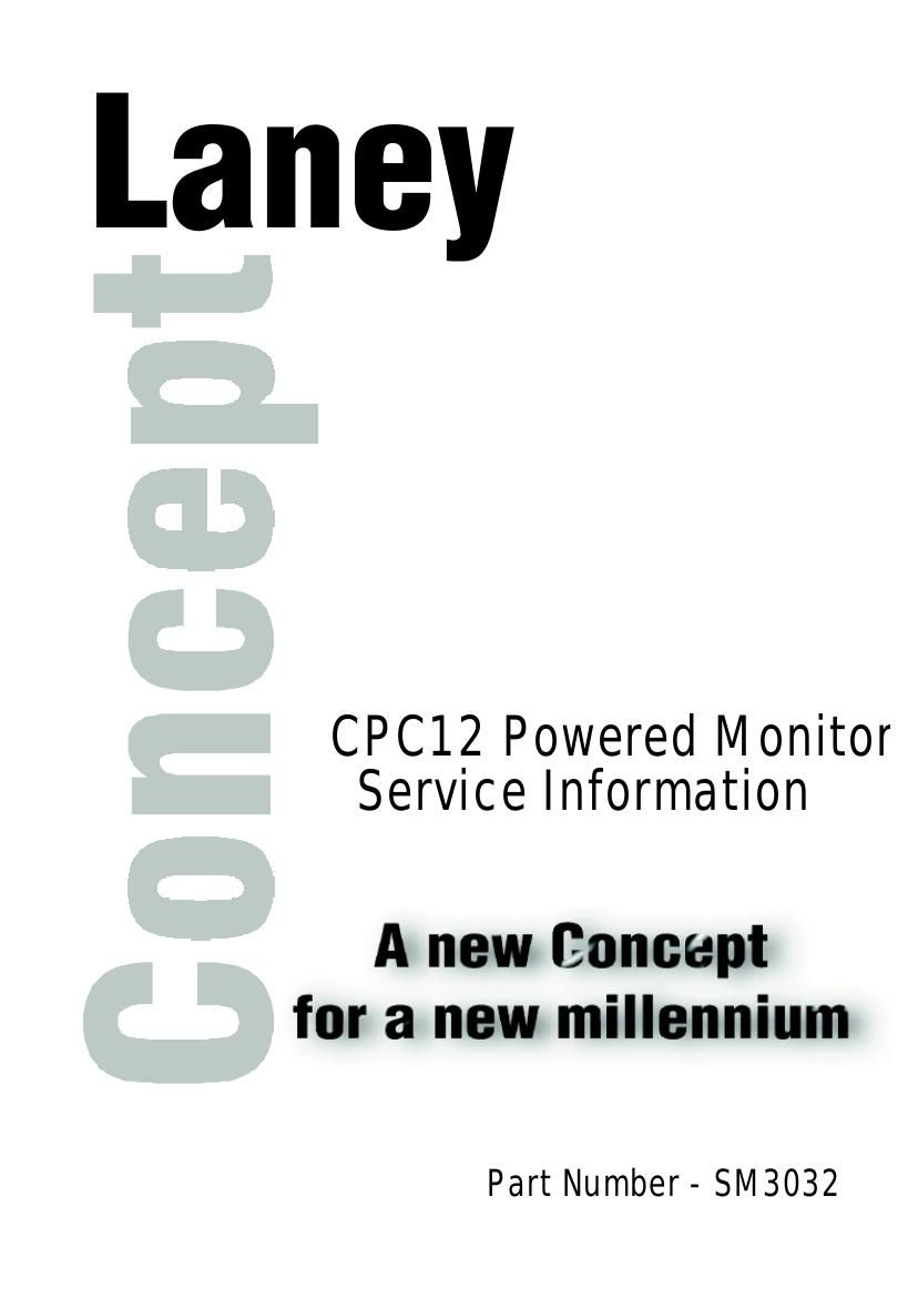 laney CPC12 Service Manual