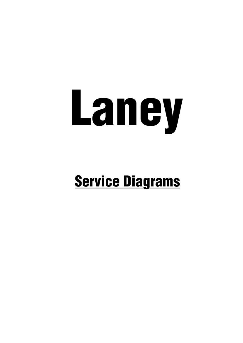 laney CR120 Service Manual