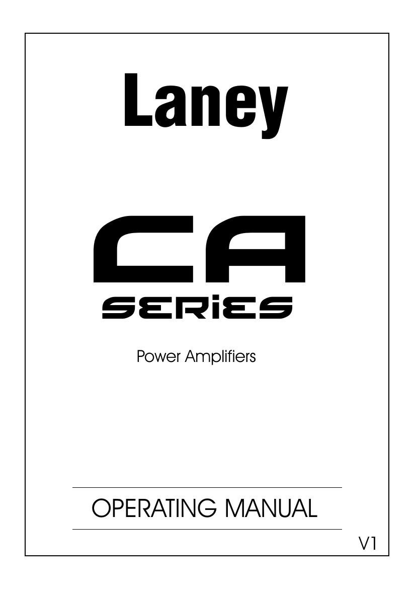 laney ca manual