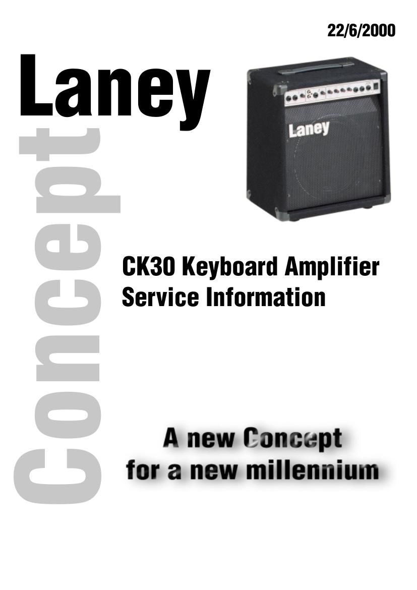 laney CK25 CK30 Service Manual
