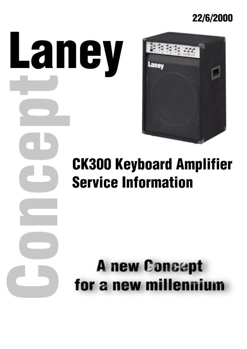 laney CK300 Service Manual