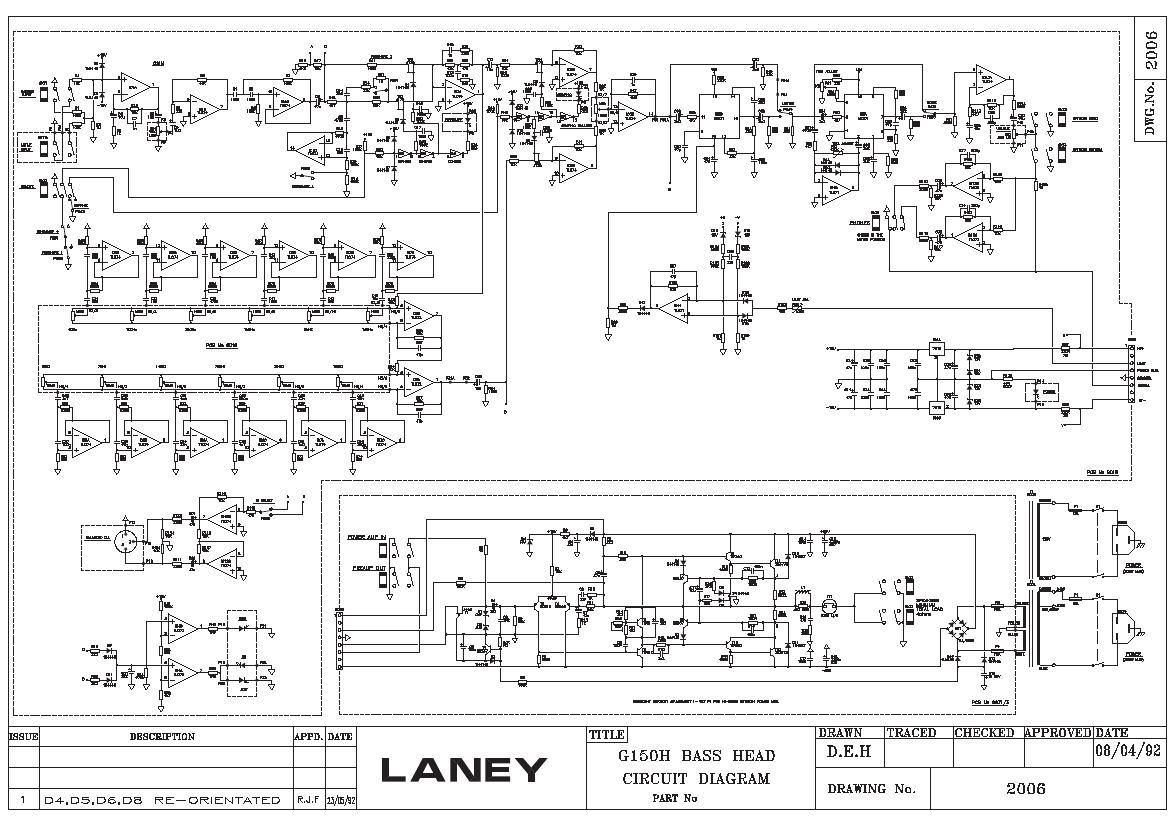 laney G150H Schematic