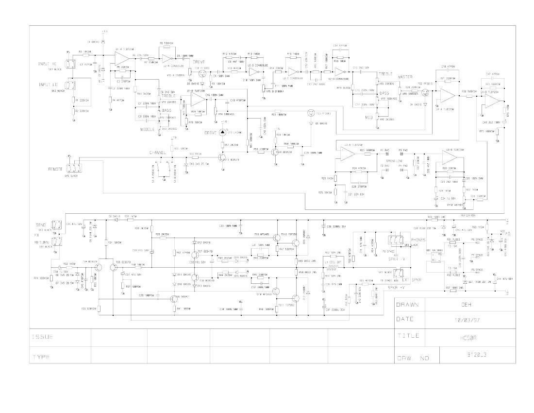 laney HC50R Schematic