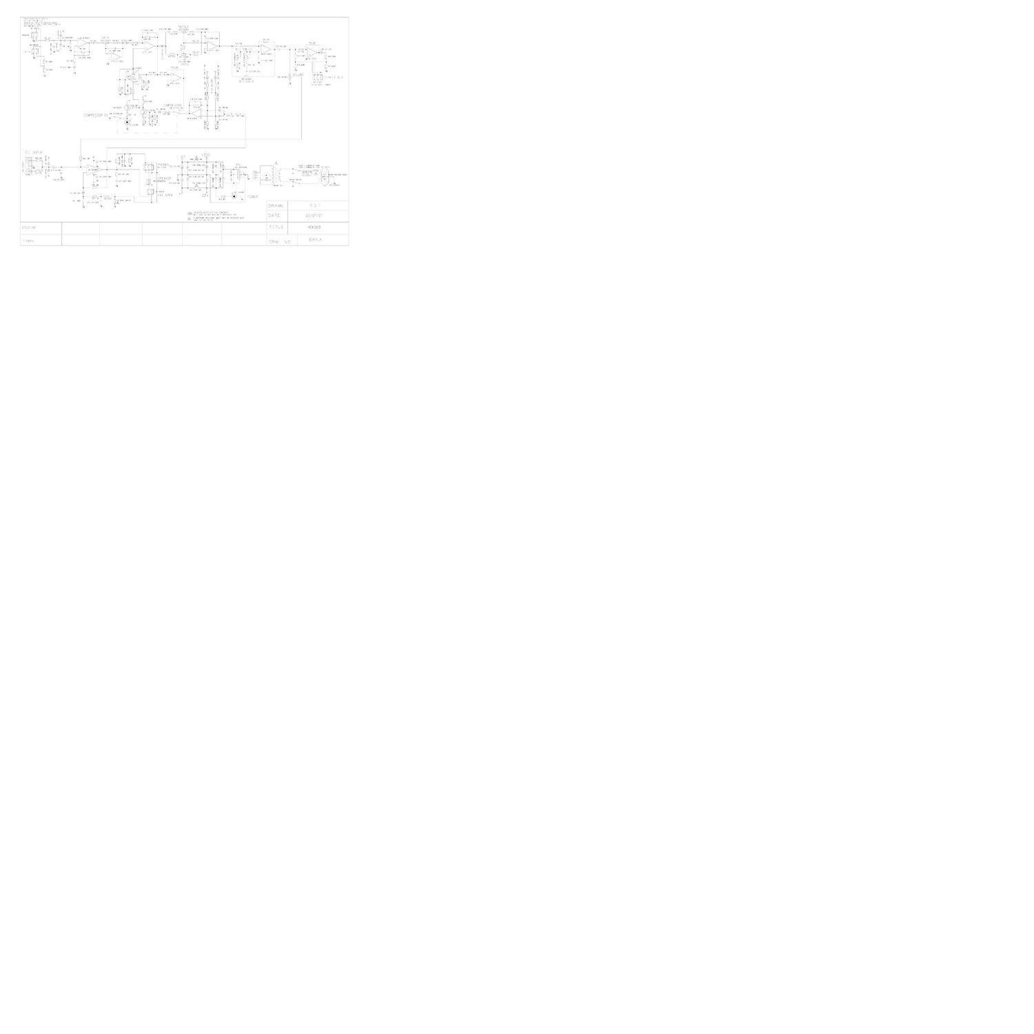 laney HCM30B 2001 Schematic