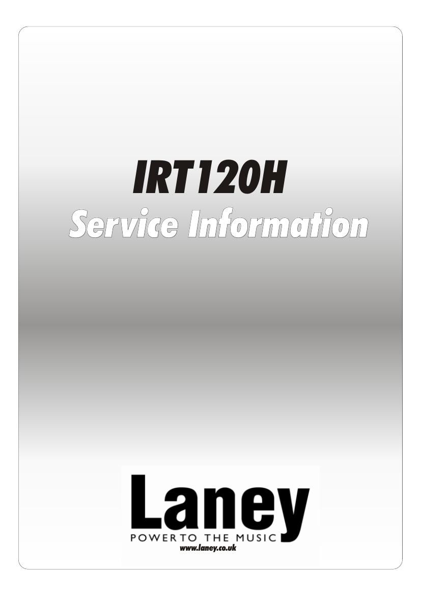 laney IRT120H Service Manual