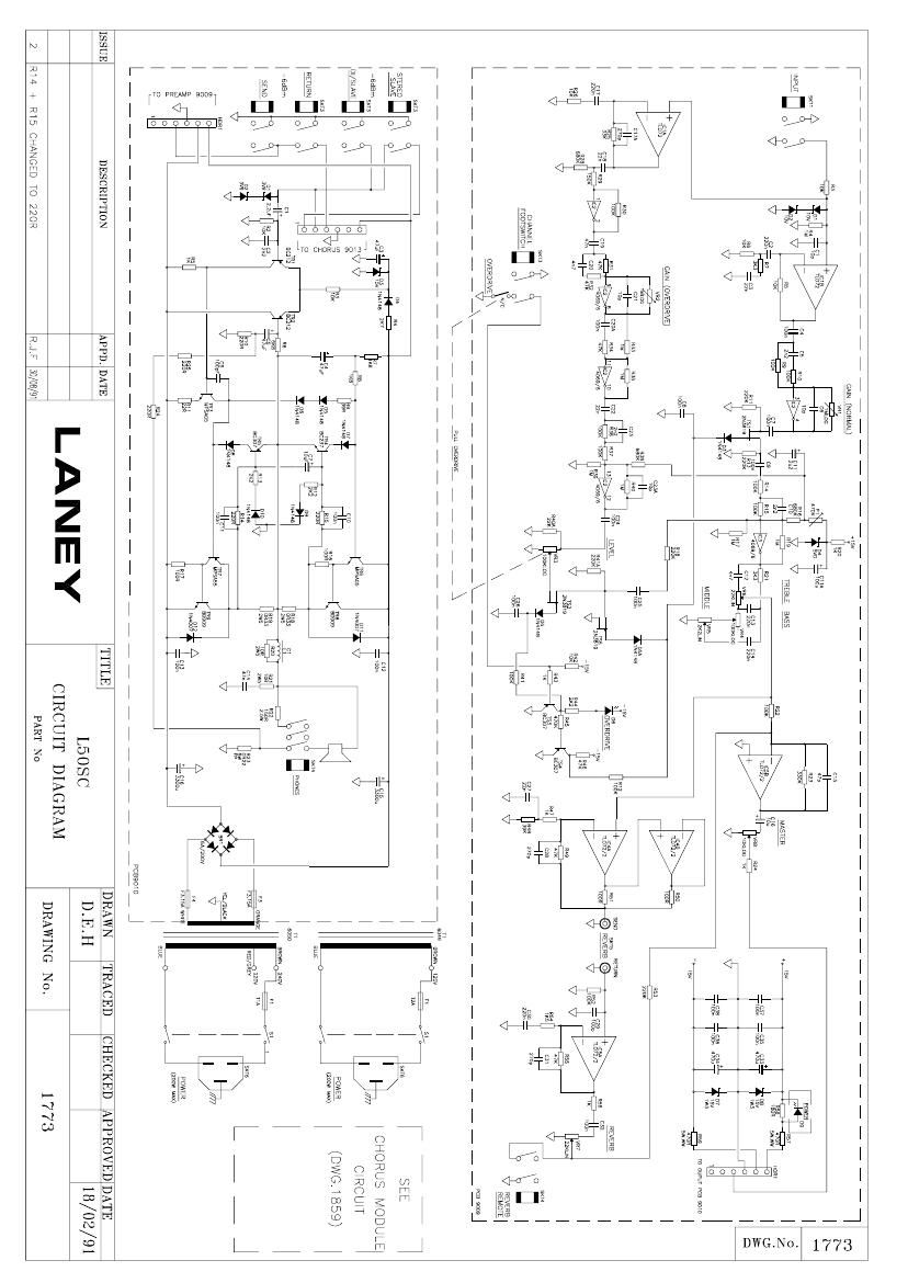 laney L50SC Schematics