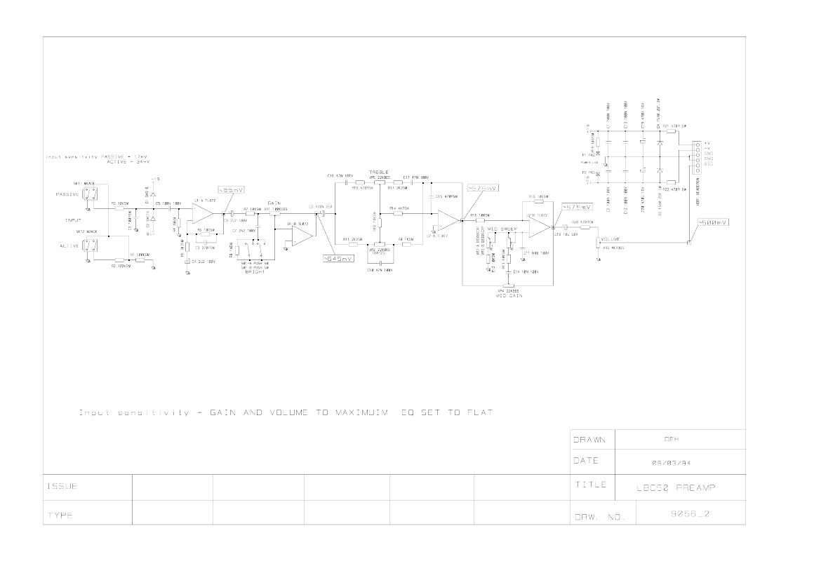 laney LBC 50 Schematics