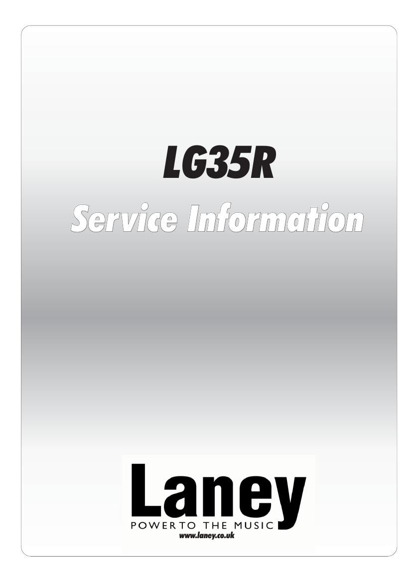 laney LG35R Service Manual
