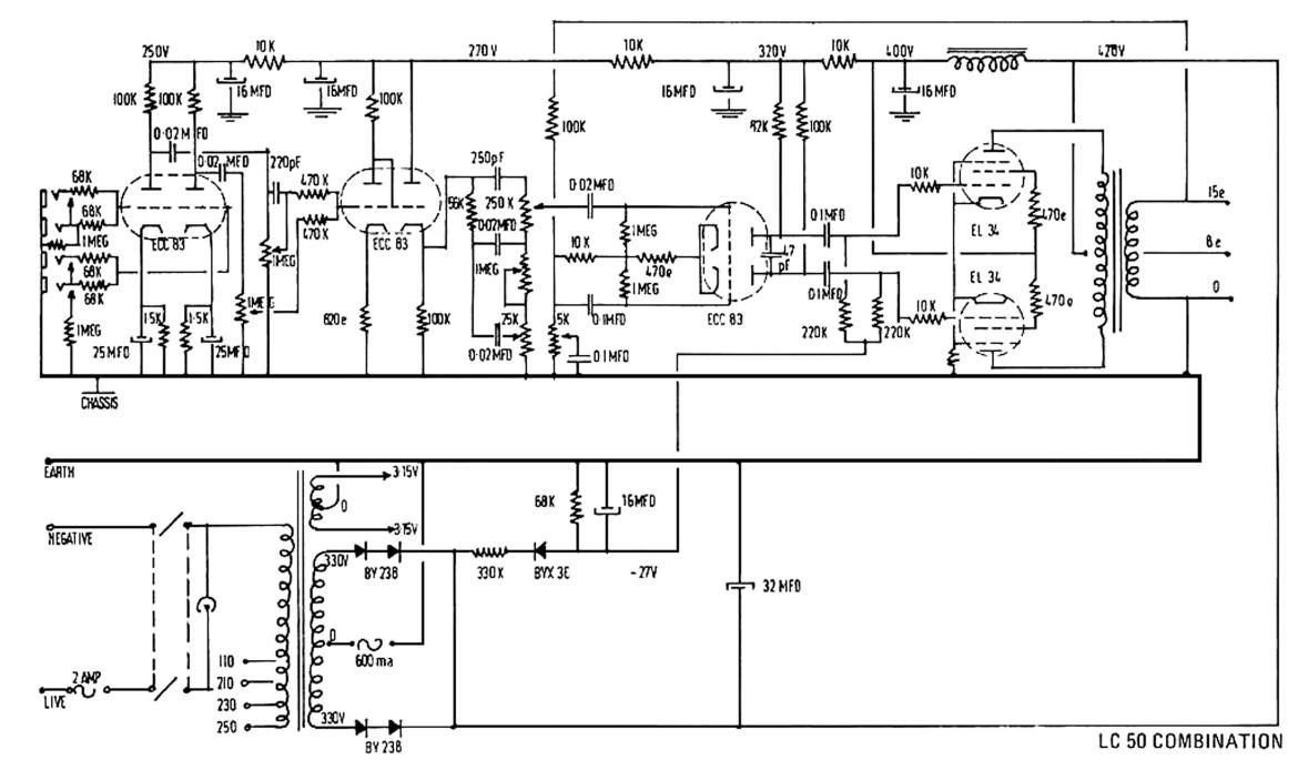 laney lc 50 schematic