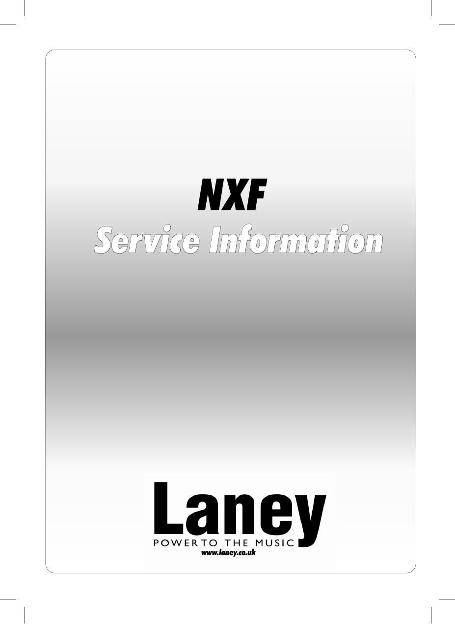 laney NXF Nexus FET Service Manual