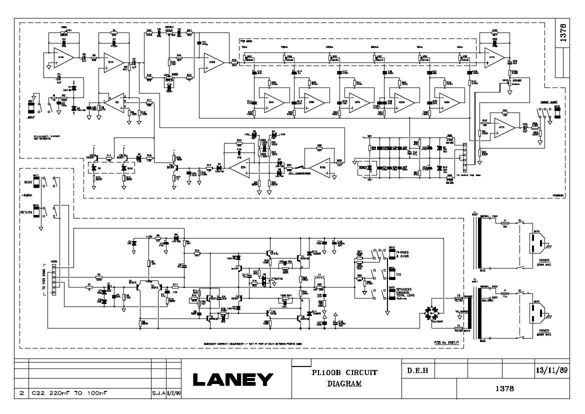 laney pl100b sch