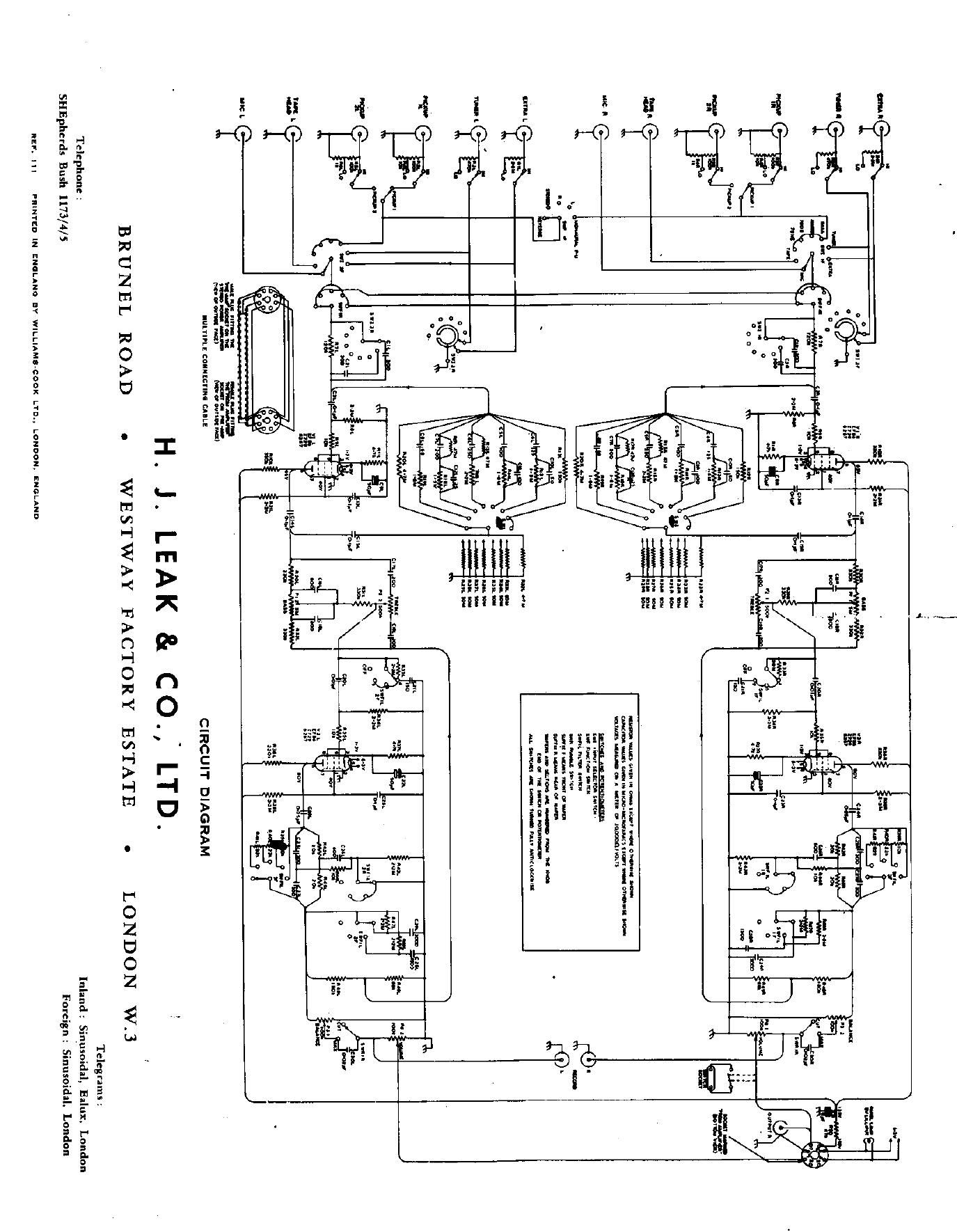 leak pre 1 x schematic