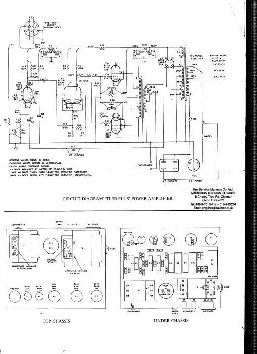 leak tl 25 plus schematic