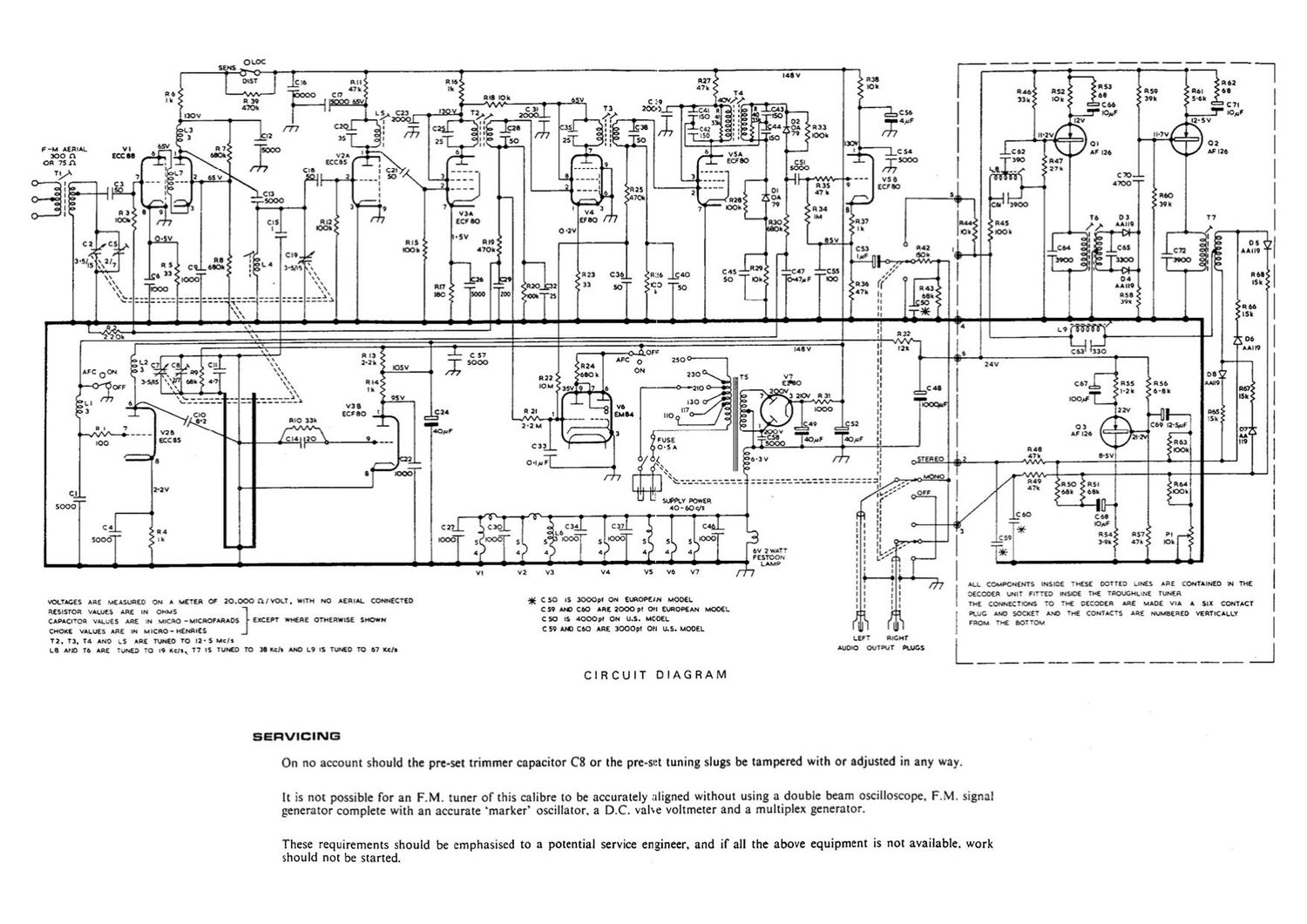 Leak Trough Line Schematic