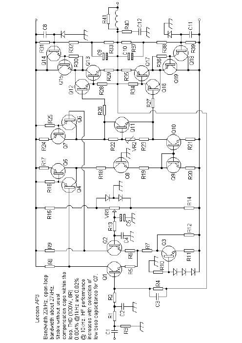 lecson ap 3 schematic