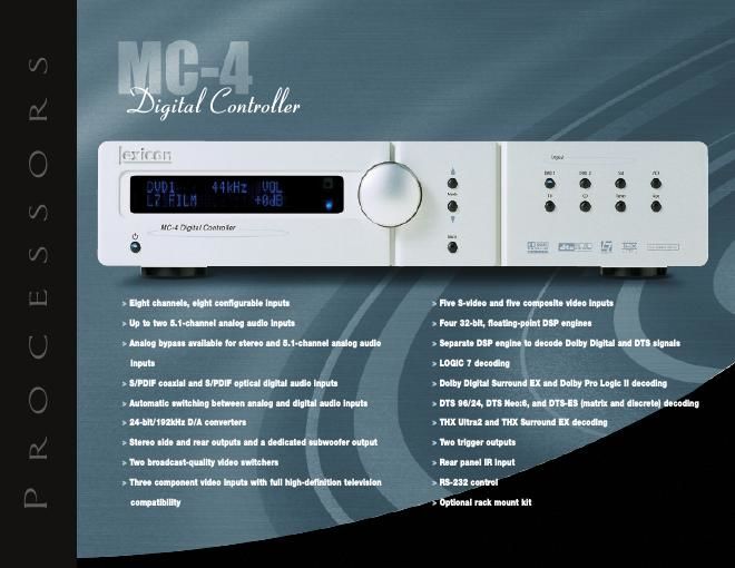 lexicon mc 4 brochure