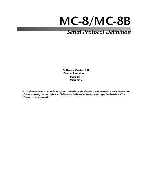 lexicon mc 8 owners manual