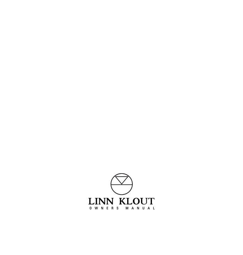 Linn Klout Owners Manual