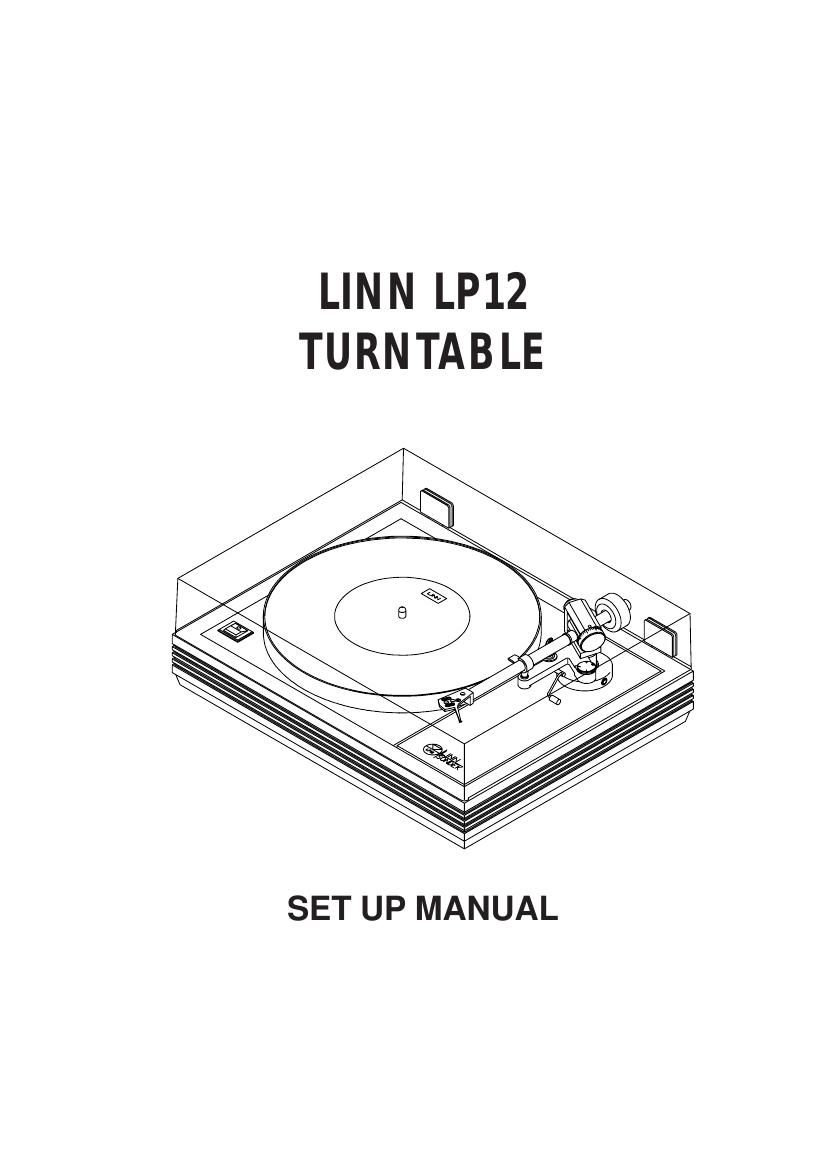 Linn LP 12 Service Manual