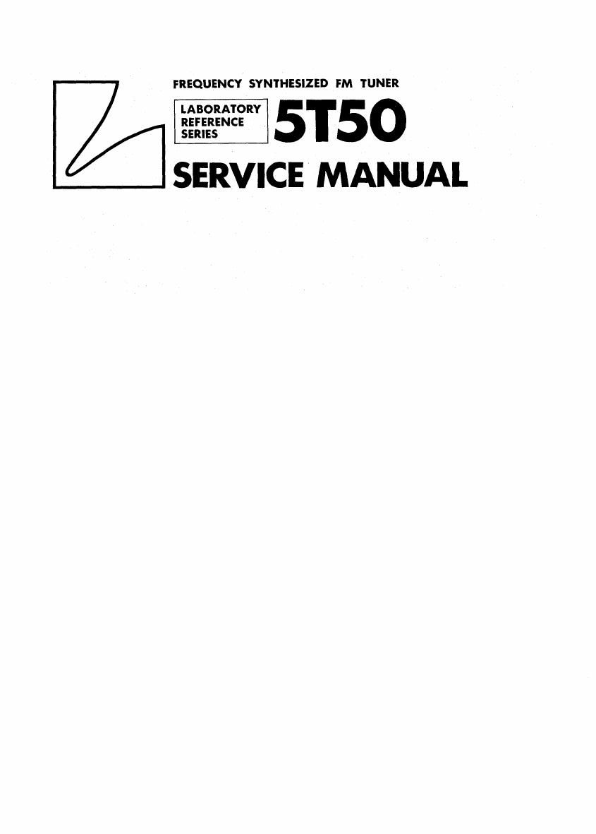luxman 5 t 50 service manual