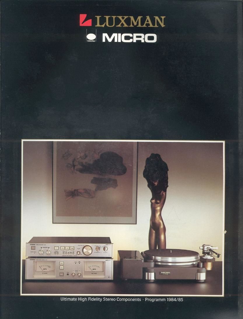 Luxman Catalogue 1984 1985