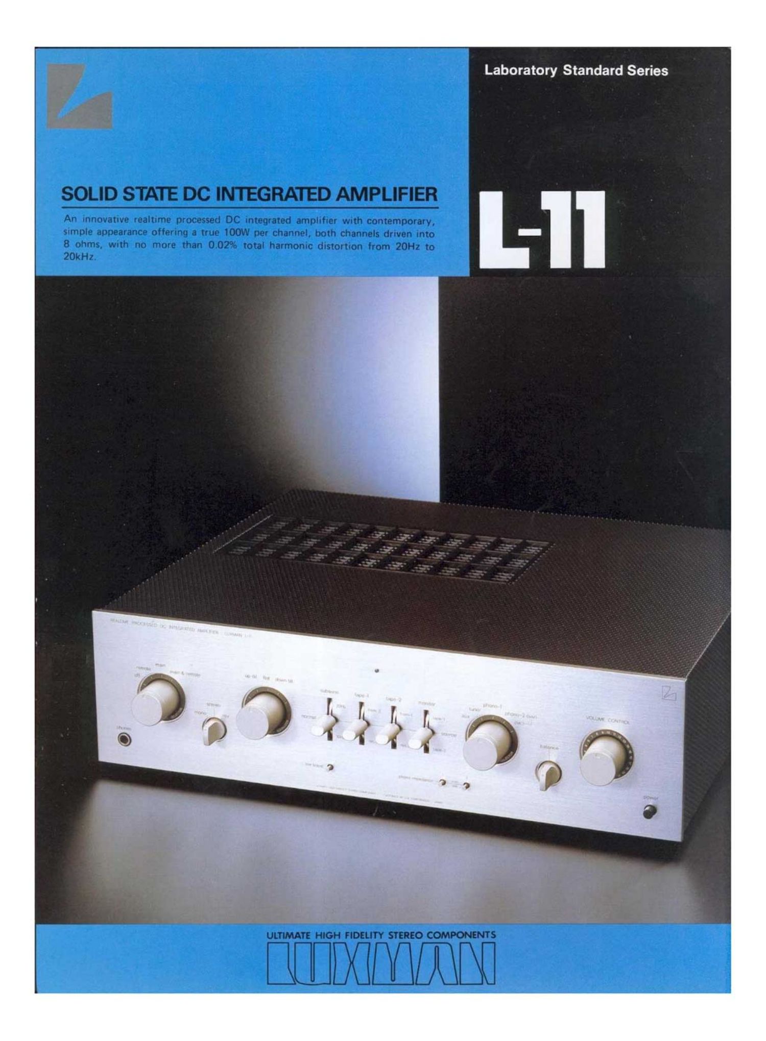 luxman l 11 brochure