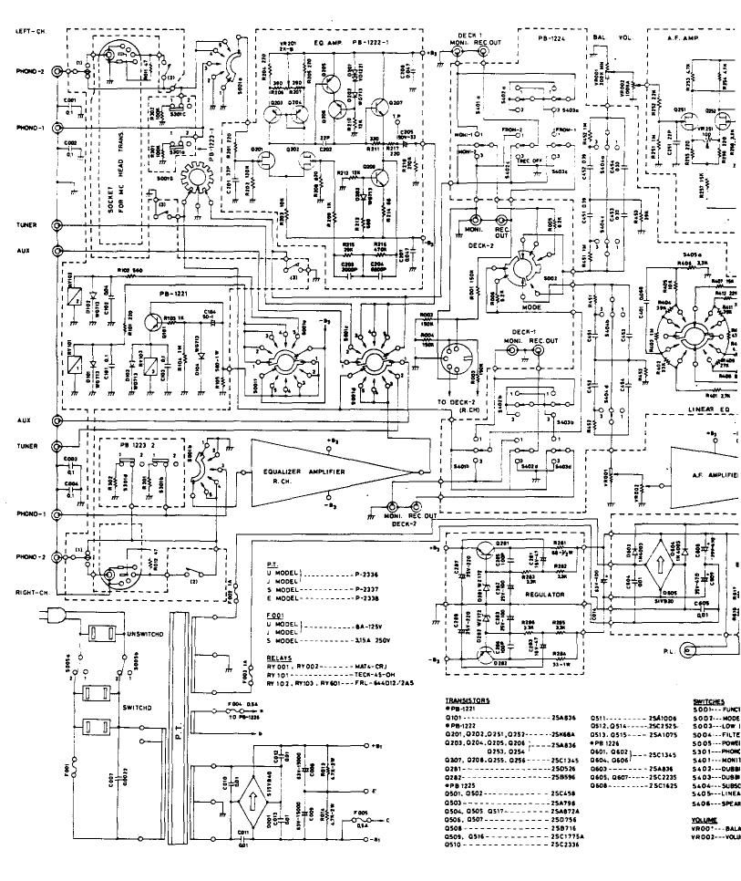 LUXMAN LV117 SM Service Manual download, schematics, eeprom