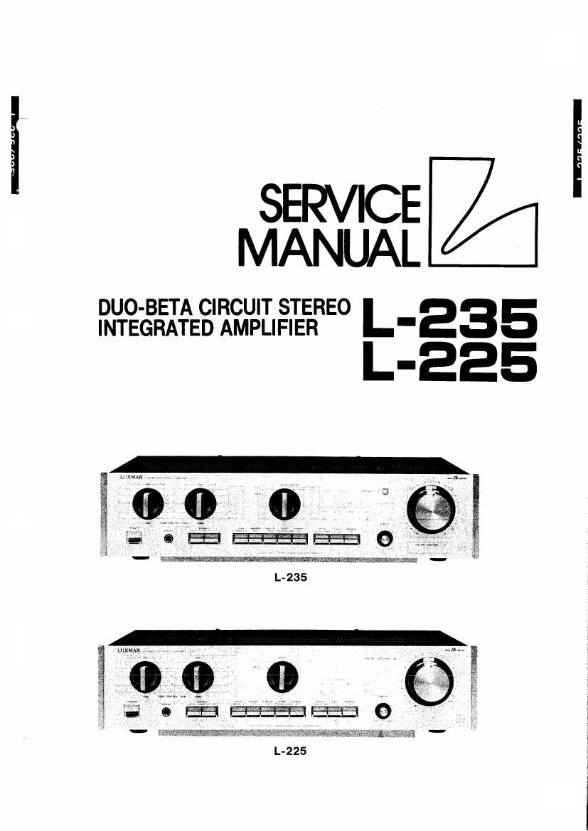 luxman l 225 service manual