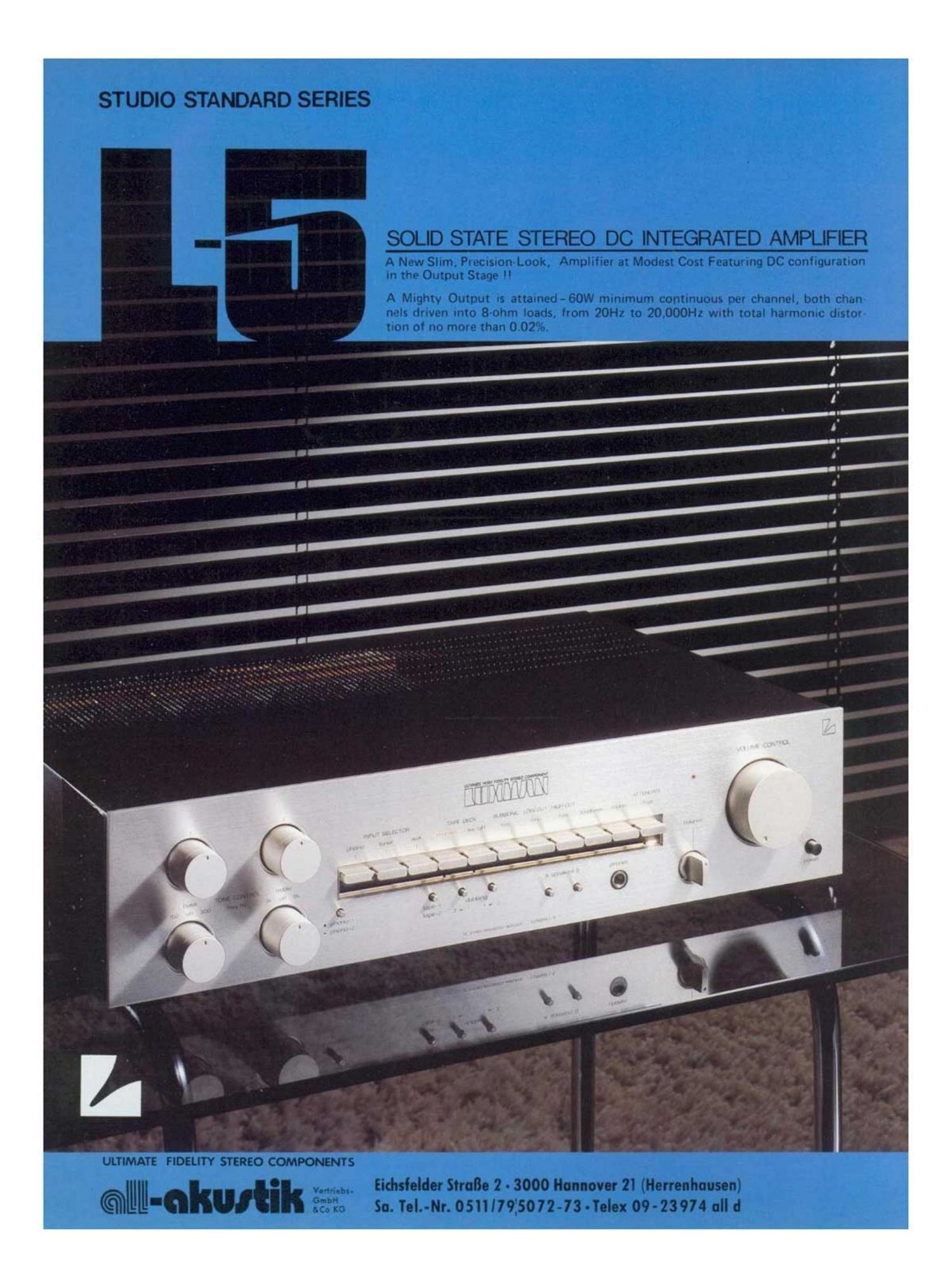 luxman l 5 brochure