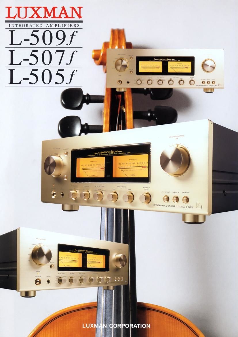 Luxman L 505 F Brochure