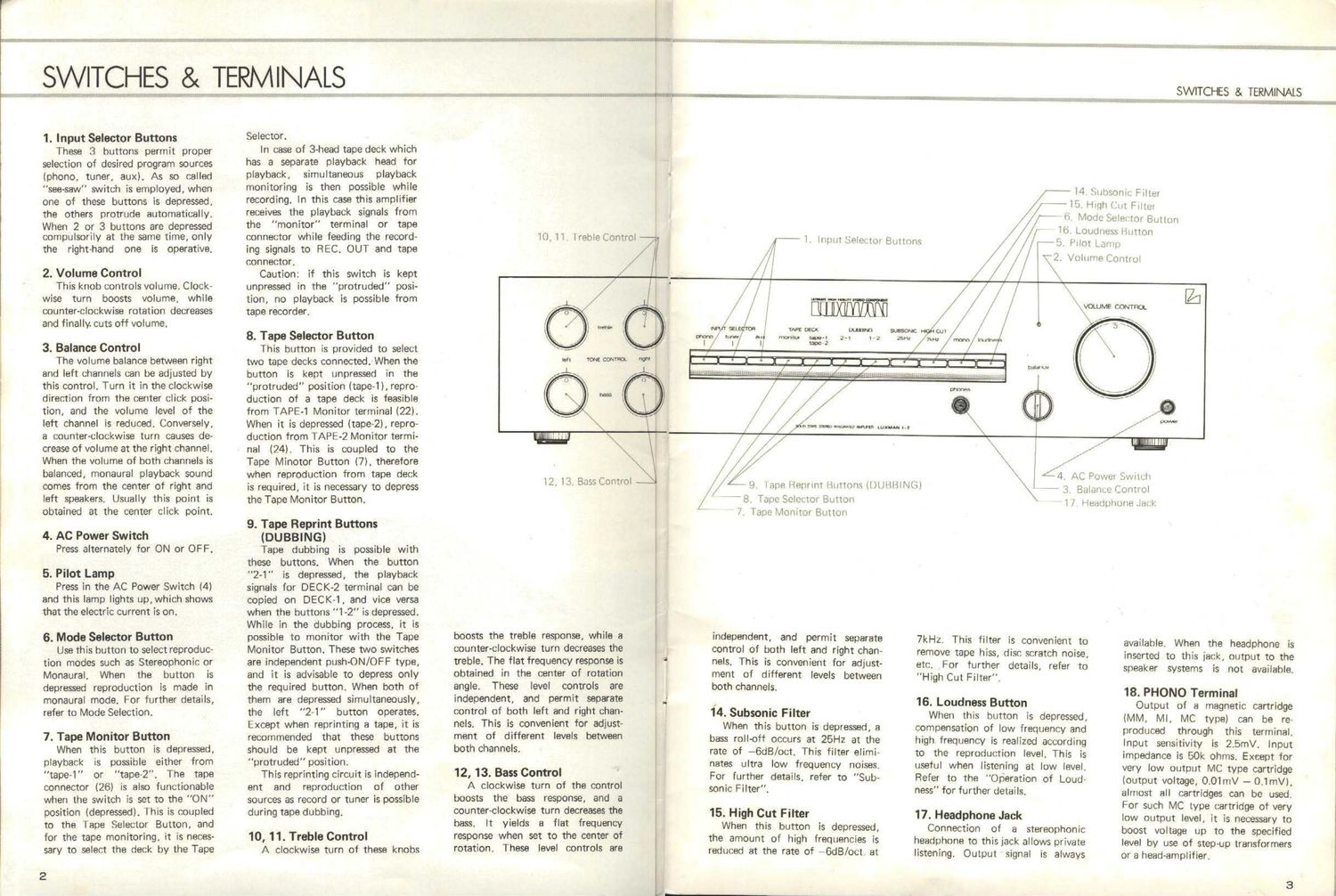 luxman l 2 Owners Manual