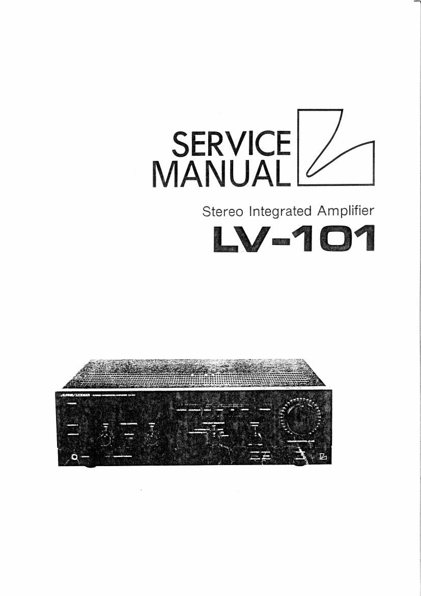 luxman lv 101 service manual