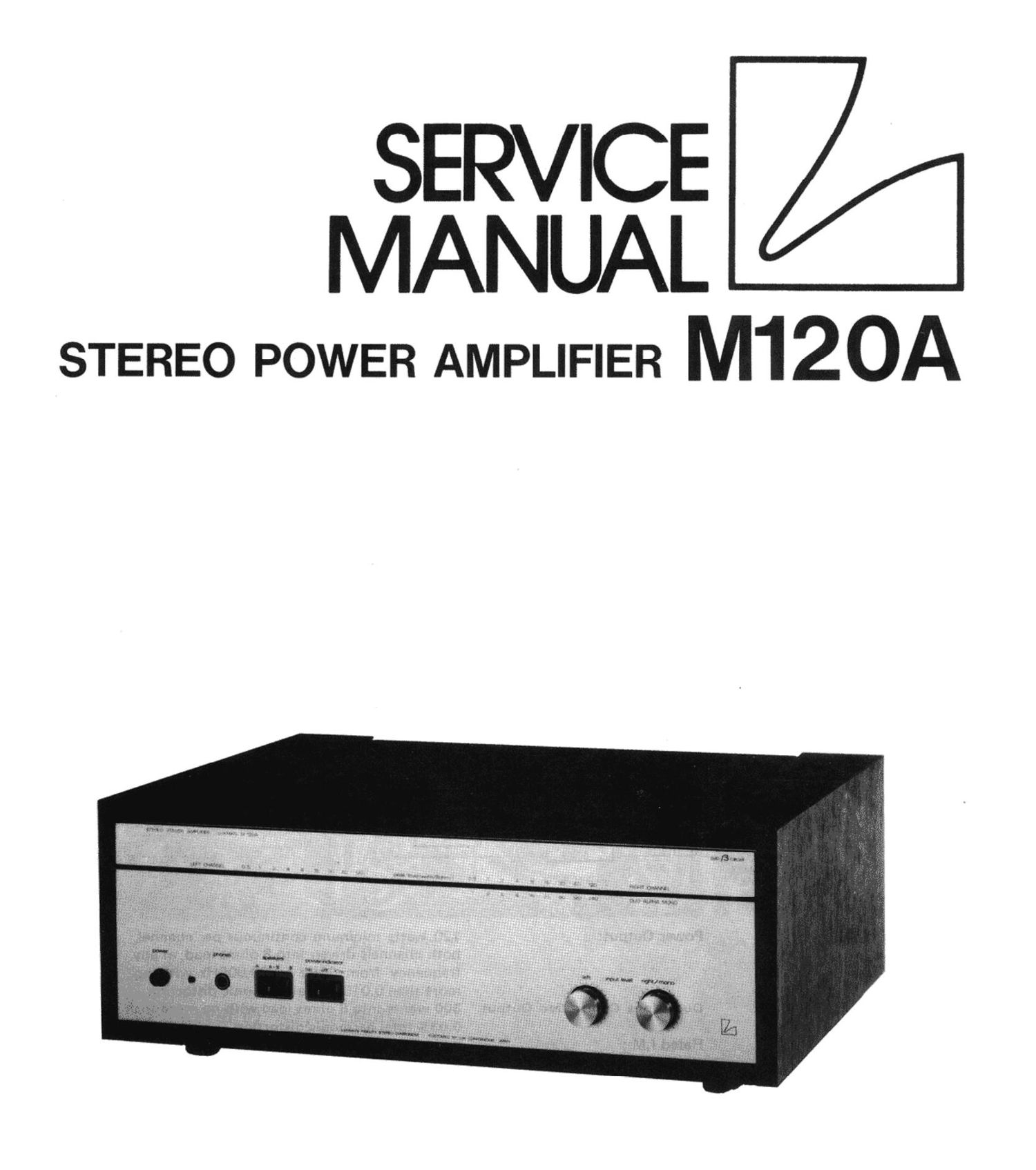 luxman m 120 a service manual