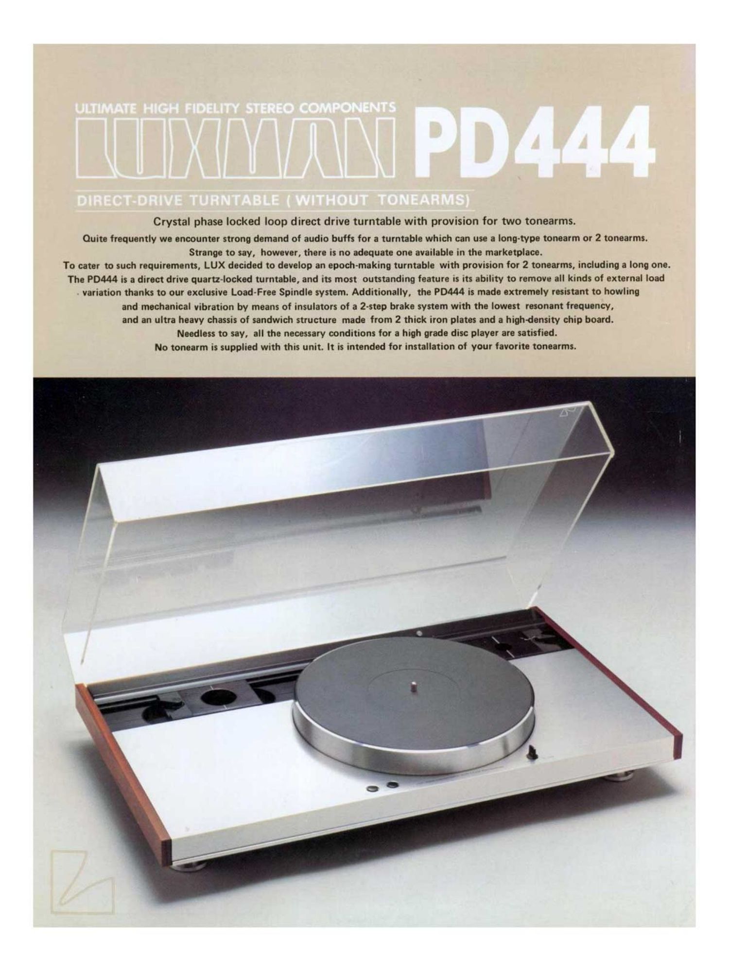 luxman pd 444 brochure