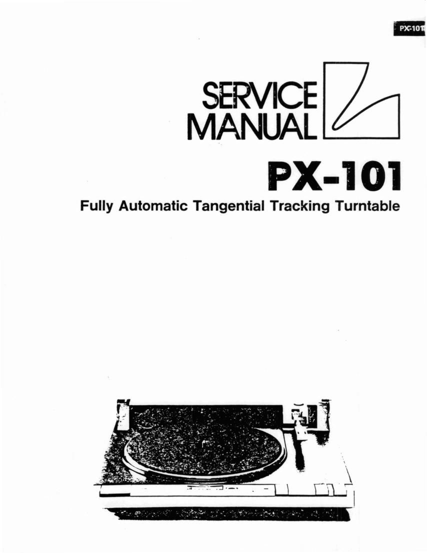 luxman px 101 service manual