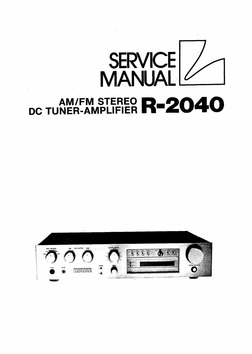 luxman r 2040 service manual