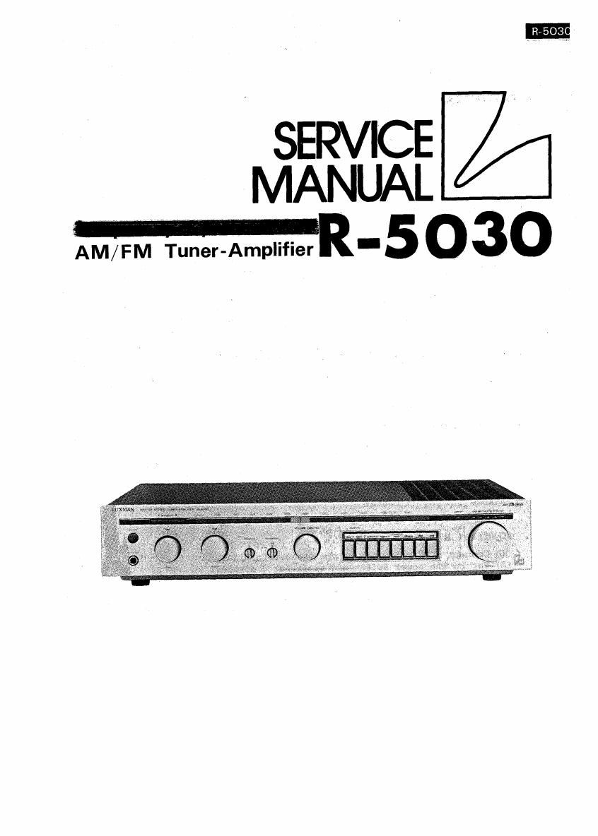 luxman r 5030 service manual