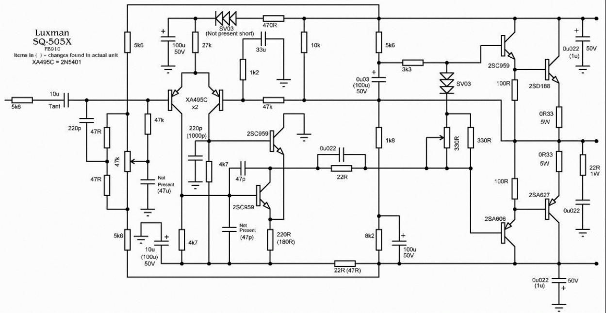 luxman sq 505 x schematic