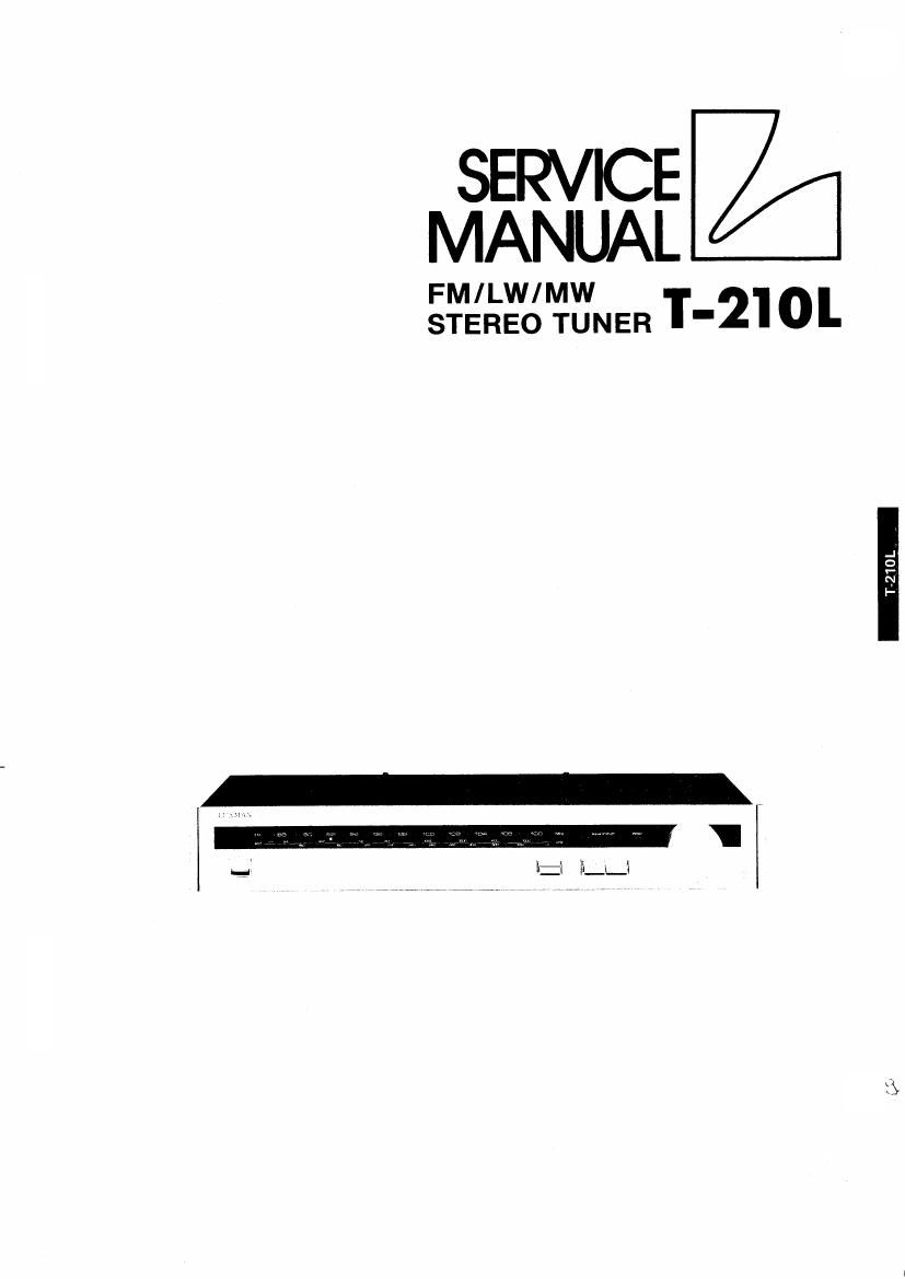 luxman t 210 l service manual