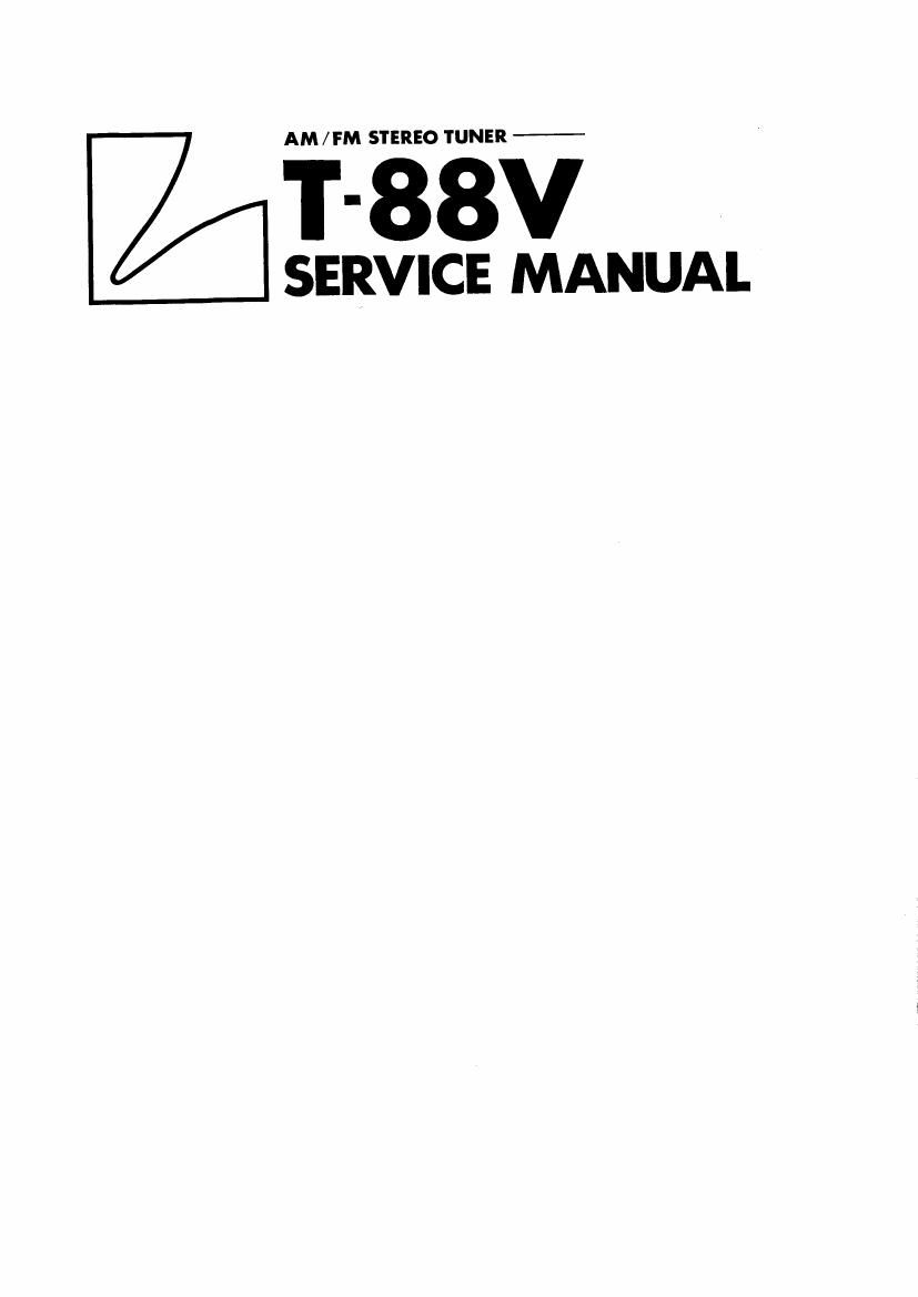 luxman t 88 v service manual