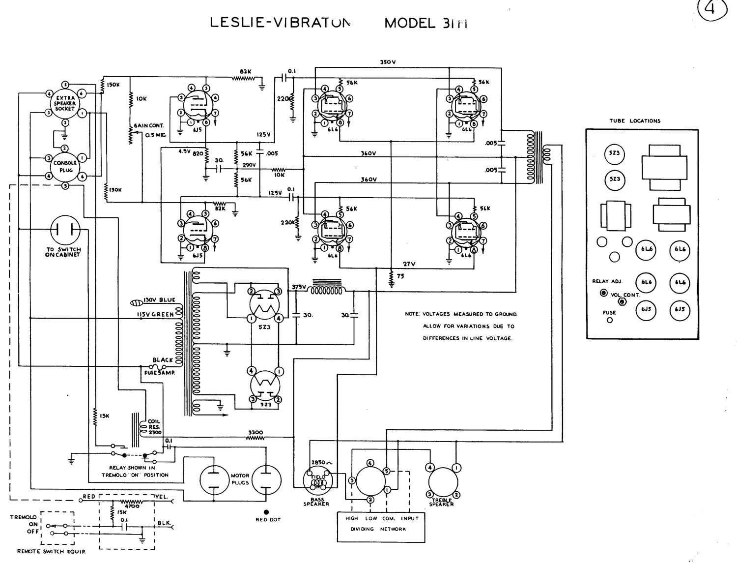 leslie 31h type1 schematics