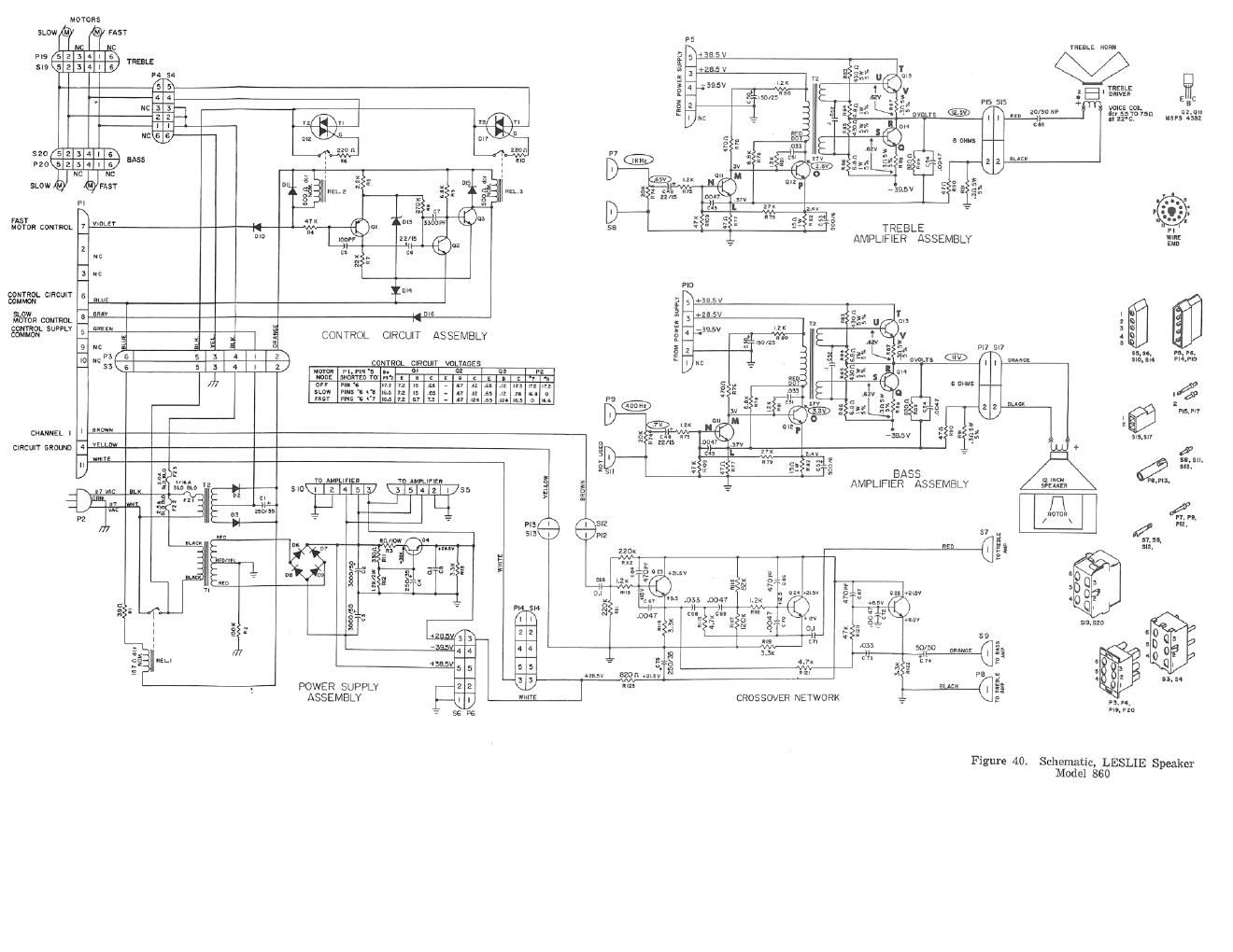 leslie 860 schematic