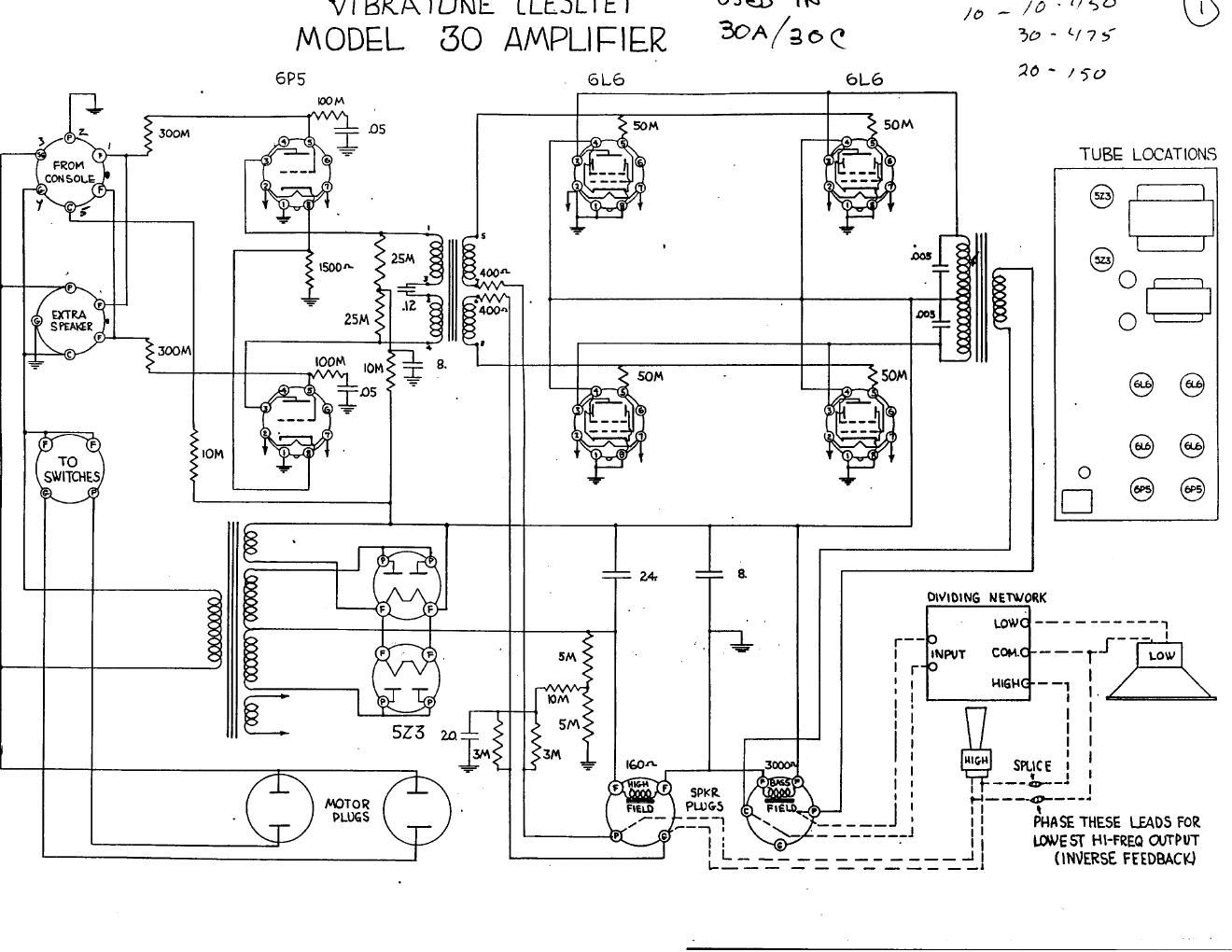 leslie vibratone 30 schematic