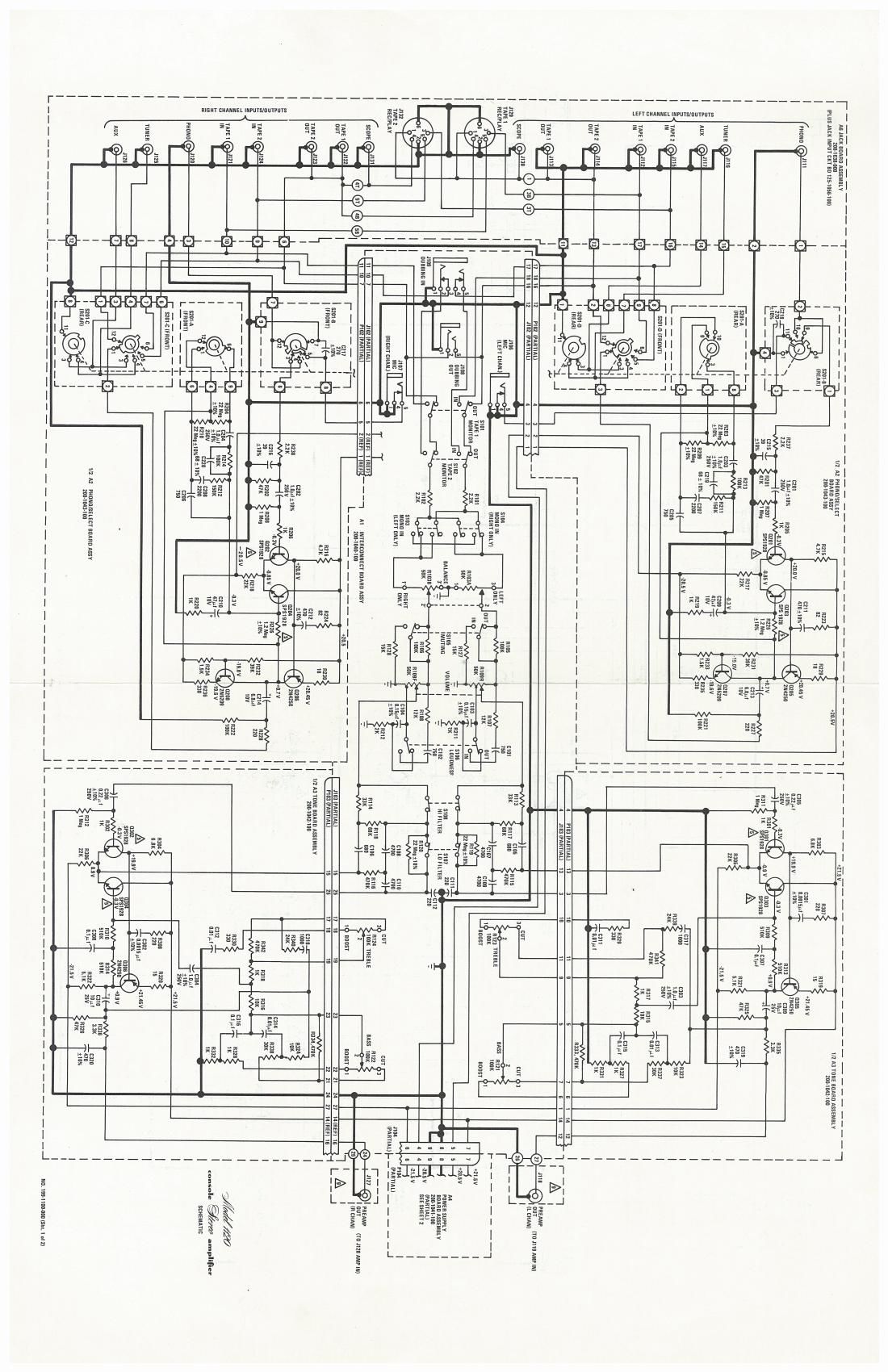 Marantz 1120 Schematic 1